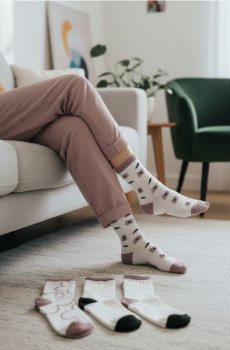 Набір довгих шкарпеток 4 pack - різнобарвний