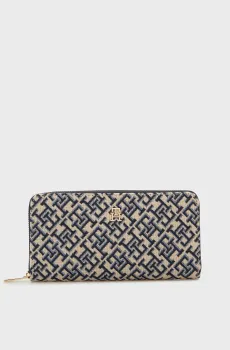 Женский кошелек с узором ICON Разноцветный ONESIZE Tommy Hilfiger AW0AW18796