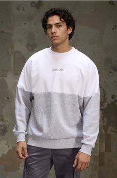 Кофта з круглим вирізом - сірий