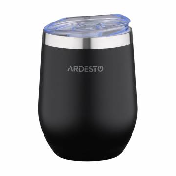 Термокружка Ardesto Compact Mug из нержавеющей стали, черная, 350 мл (AR2635MMB) Термокружка Ardesto Compact Mug из нержавеющей стали, черная, 350 мл (AR2635MMB)