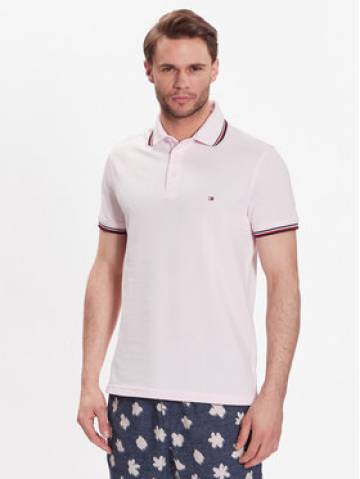 Tommy Hilfiger Поло 1985 MW0MW30750 Рожевий Slim Fit Tommy Hilfiger Поло 1985 MW0MW30750 Рожевий Slim Fit