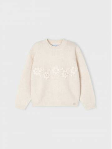 Mayoral Светр 4.301 Écru Regular Fit Mayoral Светр 4.301 Écru Regular Fit