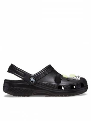 Crocs Шльопанці Classic Glow Black Cat Clog K 210387 Чорний Crocs Шльопанці Classic Glow Black Cat Clog K 210387 Чорний