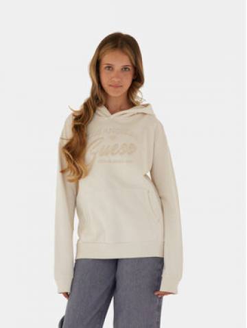 Guess Світшот J4RQ21 KA6R3 Бежевий Regular Fit Guess Світшот J4RQ21 KA6R3 Бежевий Regular Fit