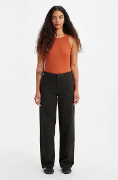 Женские черные брюки Черный 29-29 Levi’s® A4674;0000