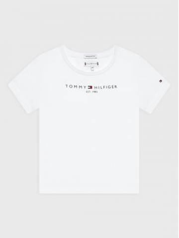 Tommy Hilfiger Футболка Essential KG0KG06585 Білий Regular Fit Tommy Hilfiger Футболка Essential KG0KG06585 Білий Regular Fit