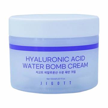 Увлажняющий крем для лица Jigott Hyaluronic Acid Water Bomb Cream с гиалуроновой кислотой, 150 мл Увлажняющий крем для лица Jigott Hyaluronic Acid Water Bomb Cream с гиалуроновой кислотой, 150 мл