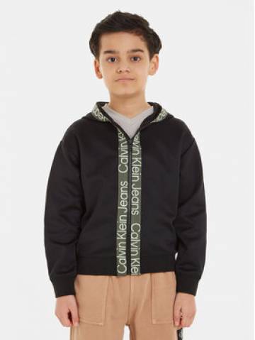 Calvin Klein Jeans Світшот IB0IB01861 Чорний Regular Fit Calvin Klein Jeans Світшот IB0IB01861 Чорний Regular Fit
