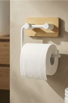 Тримач для паперів - білий