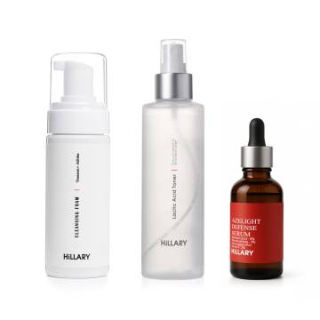 Комплекс для жирного типу шкіри з азелаїновою кислотою Hillary Skincare Set for Oily Skin with Azelaic Acid Комплекс для жирного типу шкіри з азелаїновою кислотою Hillary Skincare Set for Oily Skin with Azelaic Acid