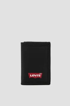 Мужской черный кошелек Черный ONESIZE Levi’s® 38094;0036