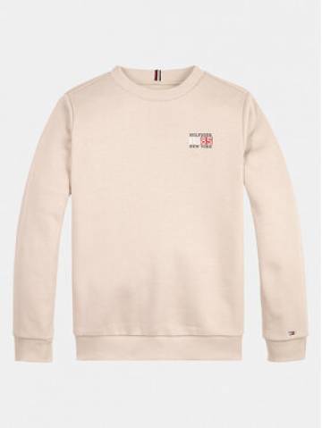 Tommy Hilfiger Світшот New York Flag KB0KB08628 S Бежевий Regular Fit Tommy Hilfiger Світшот New York Flag KB0KB08628 S Бежевий Regular Fit