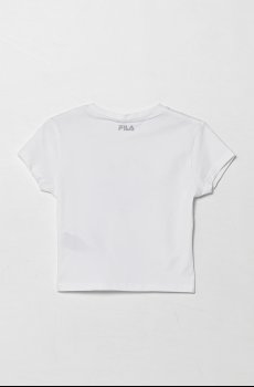 Детская хлопковая футболка Fila ISNY