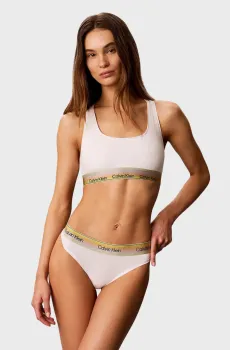 Женский белый топ UNLINED Белый XL Calvin Klein LV00QF8857