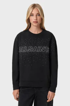 Женский черный свитшот SPRINKLE Черный M AllSaints W052JE