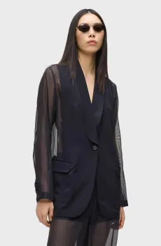 Женский черный жакет ORGANZA FASHION Черный 44 Karl Lagerfeld B2W14012