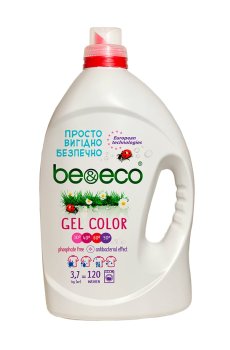 Гель для стирки Be&Eco Color 120 стирок, 3.7 л