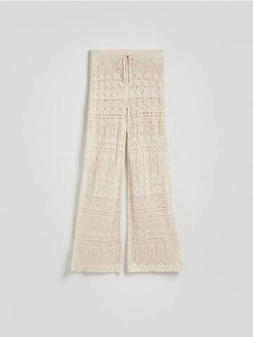 Reserved - LADIES` TROUSERS - нюдовий - 920EX-02X Reserved - LADIES` TROUSERS - нюдовий - 920EX-02X