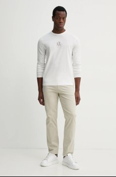 Хлопковый лонгслив Armani Exchange