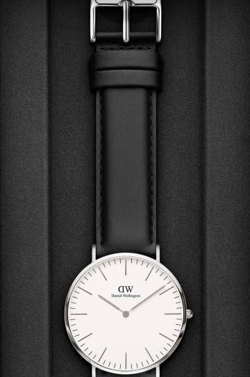 Часы Daniel Wellington мужской цвет чёрный Часы Daniel Wellington мужской цвет чёрный