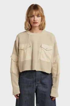 Женский бежевый джемпер Multi Бежевый S G-Star RAW D27168,E312