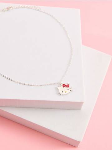Кольє Hello Kitty - срібний Кольє Hello Kitty - срібний