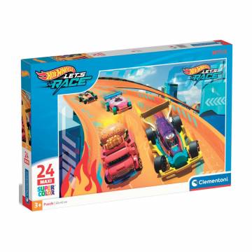 Пазлы Clementoni серии Maxi Hot Wheels, 62*42 см, от 3 лет, 24 элемента (28523) Пазлы Clementoni серии Maxi Hot Wheels, 62*42 см, от 3 лет, 24 элемента (28523)
