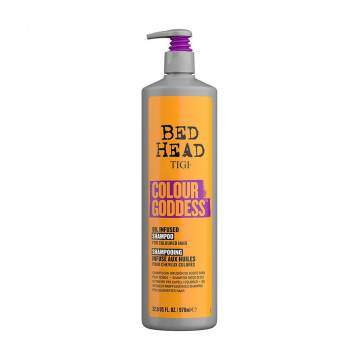 Усиливающий цвет шампунь TIGI Bed Head Colour Goddess Oil Infused Shampoo для окрашенных волос, 970 мл Усиливающий цвет шампунь TIGI Bed Head Colour Goddess Oil Infused Shampoo для окрашенных волос, 970 мл