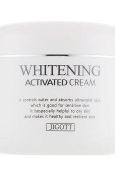 Осветляющий крем для лица Jigott Whitening Activated Cream, 100 мл