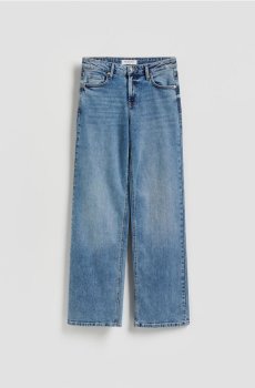 Reserved - LADIES` JEANS TROUSERS - синій - UL662-55J