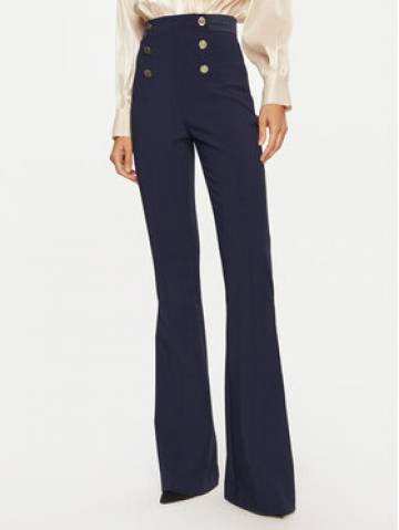 Elisabetta Franchi Штани з тканини PA-050-47E2-V860 Cиній Regular Fit Elisabetta Franchi Штани з тканини PA-050-47E2-V860 Cиній Regular Fit
