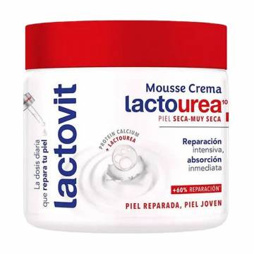Увлажняющий крем-мусс для лица и тела Lactovit Lactourea Mousse Creme, 400 мл