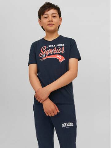 Jack&Jones Junior Футболка 12237367 Cиній Regular Fit Jack&Jones Junior Футболка 12237367 Cиній Regular Fit