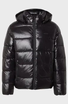 Мужская черная куртка GLOSSY Черный S Calvin Klein LV04LD539G