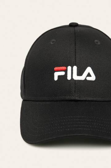 Кепка Fila цвет чёрный с аппликацией Кепка Fila цвет чёрный с аппликацией