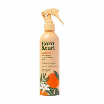 Спрей Flora & Curl Protect Me Citrus Superfruit Detangling Mist для кудрявых волос, 250 мл Спрей Flora & Curl Protect Me Citrus Superfruit Detangling Mist для кудрявых волос, 250 мл