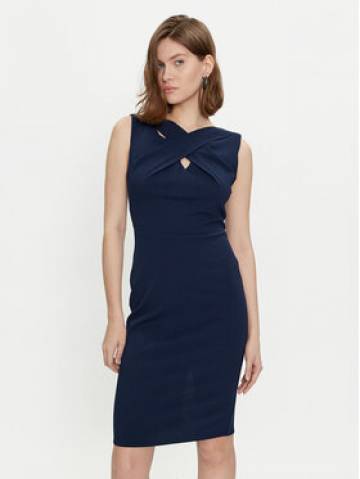 Rinascimento Коктейльна сукня CFC0118081003 Cиній Slim Fit Rinascimento Коктейльна сукня CFC0118081003 Cиній Slim Fit