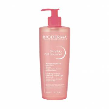 Увлажняющий мицеллярный гель для лица и глаз Bioderma Sensibio Soothing Micellar Cleansing Foaming Gel, 500 мл Увлажняющий мицеллярный гель для лица и глаз Bioderma Sensibio Soothing Micellar Cleansing Foaming Gel, 500 мл