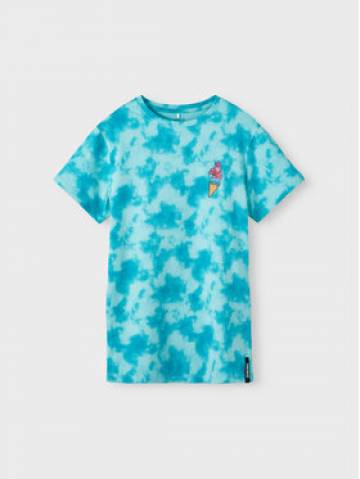 NAME IT Футболка 13217944 Голубий Regular Fit NAME IT Футболка 13217944 Голубий Regular Fit