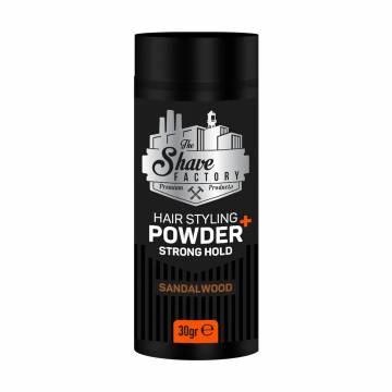 Пудра для укладки волос The Shave Factory Hair Styling Powder Strong Hold Sandalwood, сильная фиксация, 30 г Пудра для укладки волос The Shave Factory Hair Styling Powder Strong Hold Sandalwood, сильная фиксация, 30 г