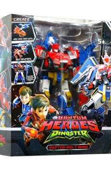 Детский игровой набор с роботом-трансформером Dinoster Раптор Болт Винг, от 5 лет (EU580806N)