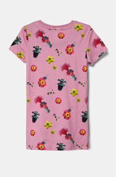 Детская хлопковая футболка Puma X TROLLS Elongated Tee