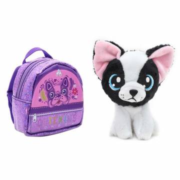 Мяка іграшка Funville Cutekins Домашні улюбленці у сумочках Бульдог 10 см (FV35061/4) Мяка іграшка Funville Cutekins Домашні улюбленці у сумочках Бульдог 10 см (FV35061/4)