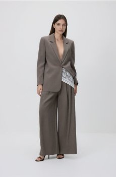 Reserved - Штани з додаванням віскози - бежевий - 883HU-80X