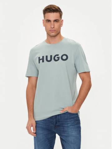 Hugo Футболка Dulivio 50467556 Зелений Regular Fit Hugo Футболка Dulivio 50467556 Зелений Regular Fit