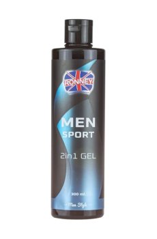 Мужской шампунь-гель для душа Ronney Men Style Men Sport 2 In 1 Gel, 300 мл
