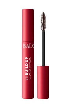 Стойкая тушь для ресниц IsaDora Build-Up Mascara Extra Volume Объемная, 02 Dark Brown, 12 мл