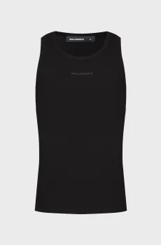 Мужская черная майка Черный L Karl Lagerfeld 561238.755051;990