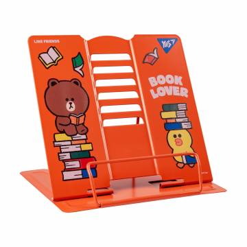 Подставка для книг YES Line Friends металлическая Подставка для книг YES Line Friends металлическая