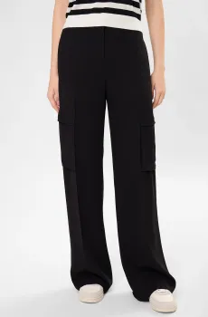 Женские черные карго Черный 34 BOSS 50556626;001